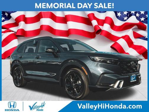 Meteorite Gray Metallic 2026 Honda CR-V Hybrid Sport Touring
