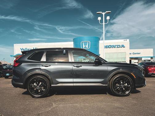 Meteorite Gray Metallic 2026 Honda CR-V Hybrid Sport Touring