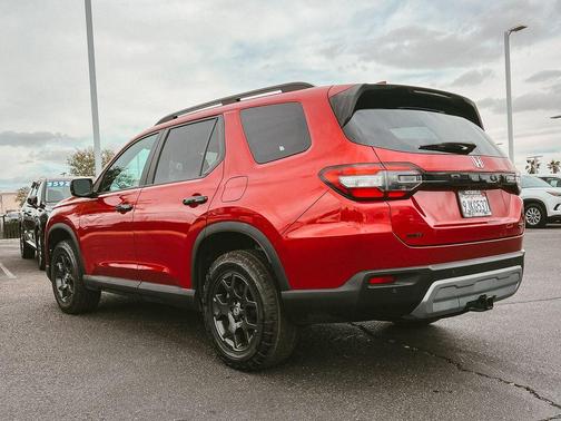 Red 2024 Honda Pilot TrailSport