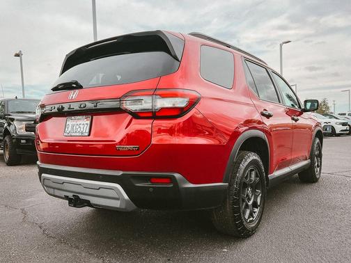 Red 2024 Honda Pilot TrailSport