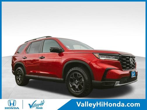 Red 2024 Honda Pilot TrailSport