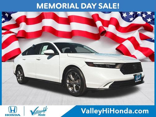 White 2024 Honda Accord EX