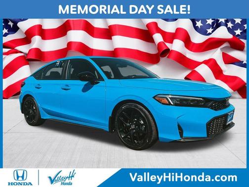 Boost Blue 2026 Honda Civic Sport
