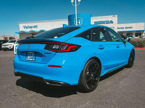 Boost Blue Pearl 2026 Honda Civic Sport