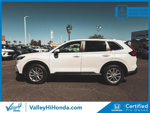 White 2024 Honda CR-V EX-L
