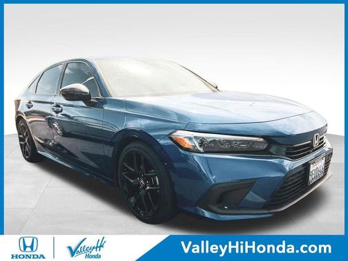 Blue 2023 Honda Civic Sport