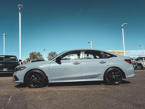 Gray 2024 Honda Civic Sport