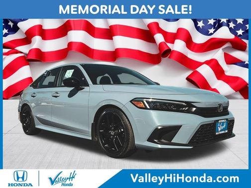 Gray 2024 Honda Civic Sport
