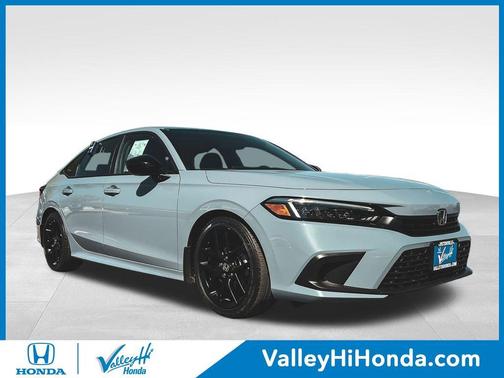 Gray 2024 Honda Civic Sport