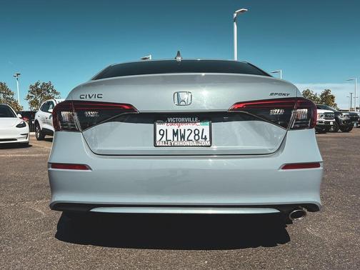 Gray 2024 Honda Civic Sport