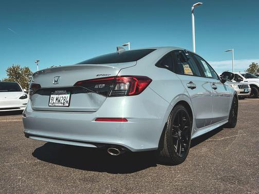 Gray 2024 Honda Civic Sport