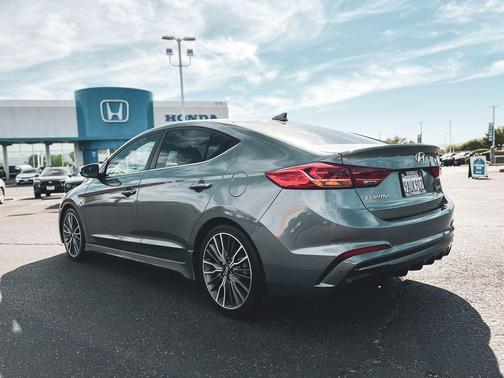 Galactic Gray 2018 Hyundai ELANTRA Sport