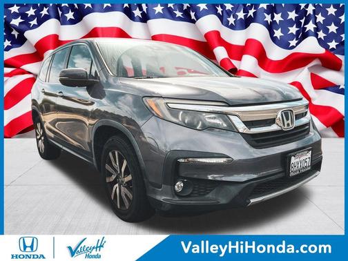 Gray 2019 Honda Pilot EX-L w/Navigation/RES