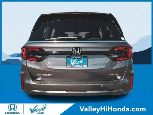 Modern Steel Metallic 2027 Honda Odyssey Elite
