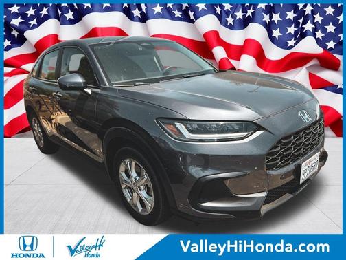 Gray 2025 Honda HR-V LX