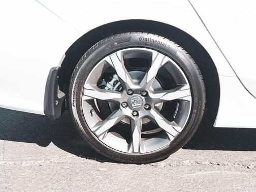 Platinum White Pearl 2026 Honda Civic Hybrid Sport Touring