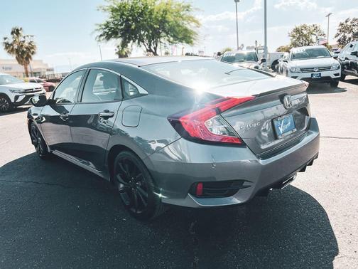 Gray 2020 Honda Civic Sport