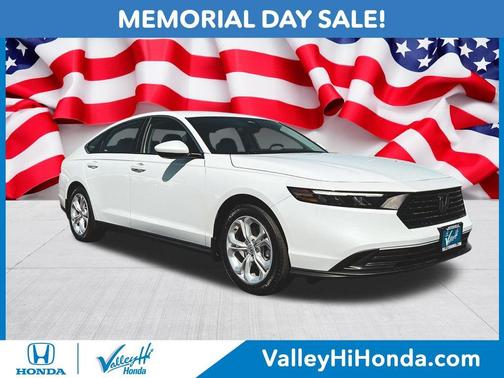 Platinum White Pearl 2026 Honda Accord LX