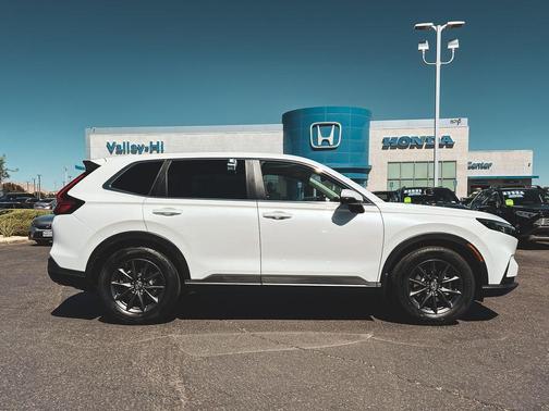 Platinum White Pearl 2026 Honda CR-V EX-L