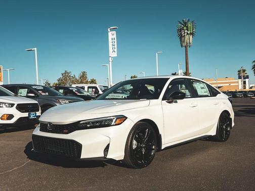 Platinum White Pearl 2026 Honda Civic Si Base