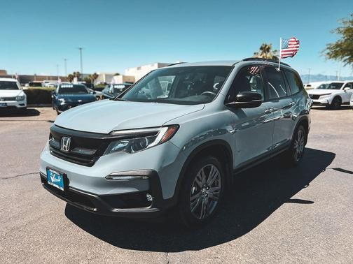 Lunar Silver Metallic 2022 Honda Pilot Sport