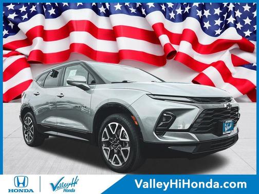 Sterling Gray Metallic 2024 Chevrolet Blazer RS