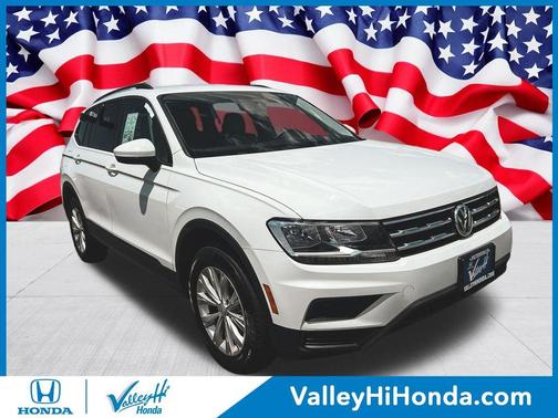 Pure White 2019 Volkswagen Tiguan 2.0T S