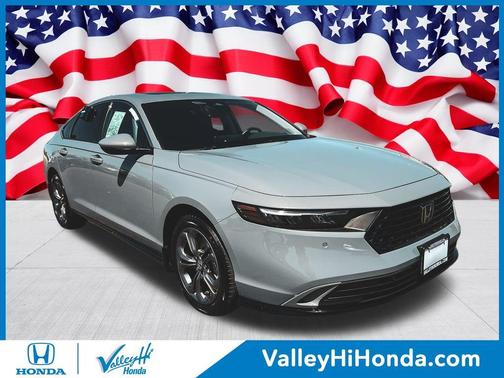 Gray 2024 Honda Accord Hybrid EX-L
