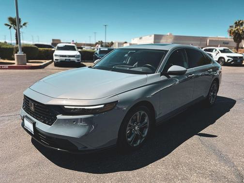 Gray 2024 Honda Accord Hybrid EX-L