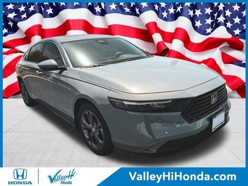 Gray 2024 Honda Accord Hybrid EX-L