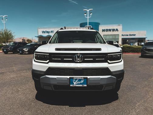 Platinum White Pearl 2026 Honda Passport RTL Towing
