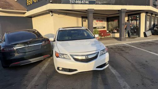 Off White 2015 Acura ILX 2.0L Technology