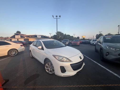 Crystal White Pearl Mica 2012 Mazda Mazda3 i Sport