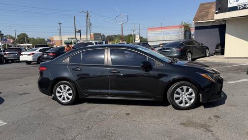 Black Sand Pearl 2021 Toyota Corolla LE