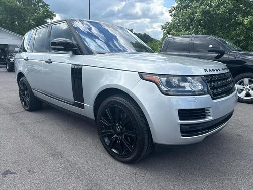 Silver 2017 Land Rover Range Rover 3.0L Turbocharged Diesel HSE Td6