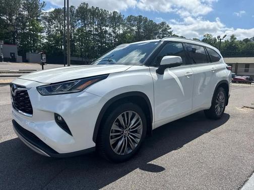 Blizzard Pearl 2020 Toyota Highlander Platinum