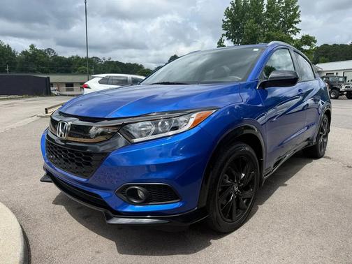 Aegean Blue Metallic 2021 Honda HR-V 2WD Sport
