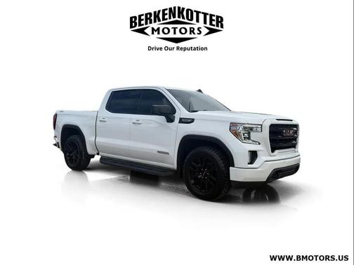 Summit White 2020 GMC Sierra 1500 Elevation