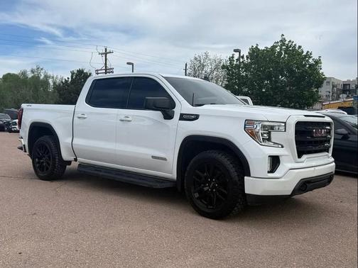 Summit White 2020 GMC Sierra 1500 Elevation