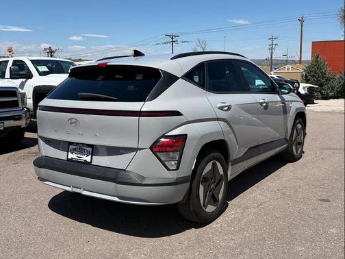 Cyber Gray Metallic 2024 Hyundai KONA EV SEL