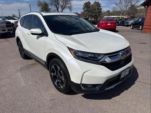 White Diamond Pearl 2018 Honda CR-V Touring