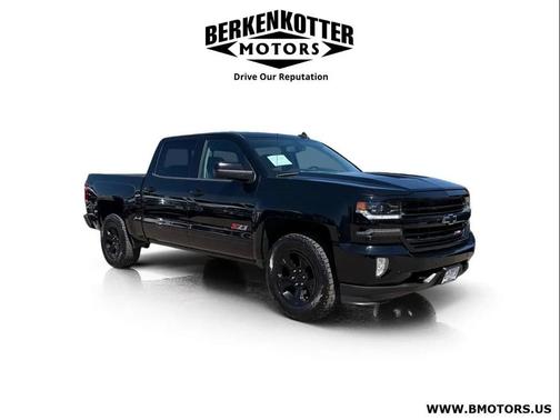 Black 2018 Chevrolet Silverado 1500 LTZ