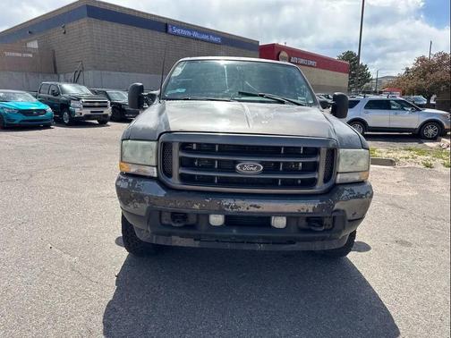 Gray 2003 Ford F-350 XL Crew Cab