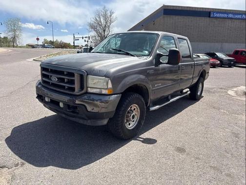 Gray 2003 Ford F-350 XL Crew Cab