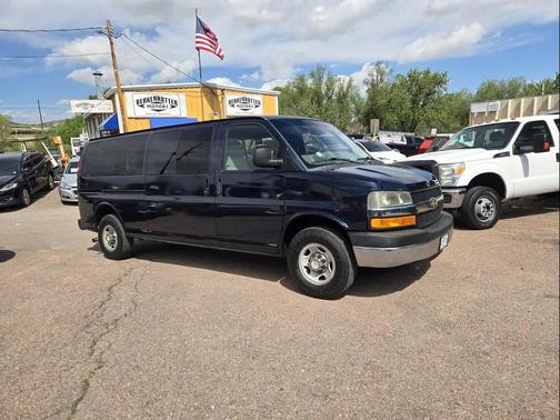 Dark Blue Metallic 2010 Chevrolet Express 3500 LT