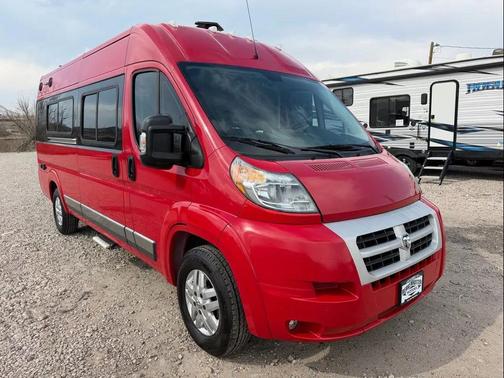 Deep Cherry Red Crystal Pearlcoat 2015 RAM ProMaster 3500 High Roof