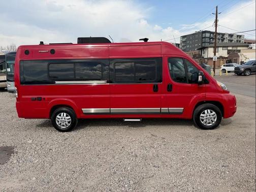 Deep Cherry Red Crystal Pearlcoat 2015 RAM ProMaster 3500 High Roof