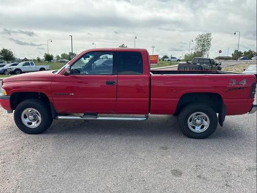 Red 1997 Dodge Ram 1500 Laramie SLT
