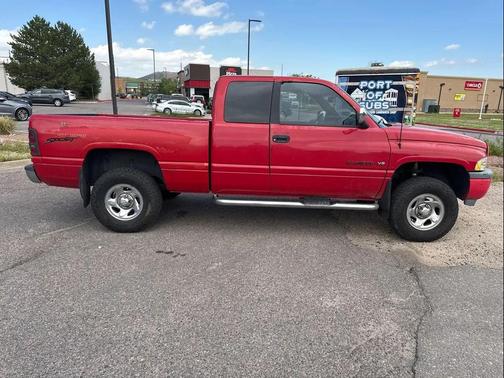 Red 1997 Dodge Ram 1500 Laramie SLT