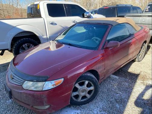 Red Flame Metallic 2002 Toyota Camry Solara SE V6